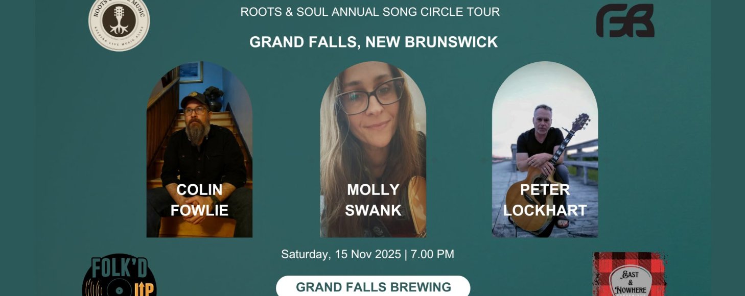 Grand Falls Brewing Co présente: Soirée d'auteurs-compositeurs