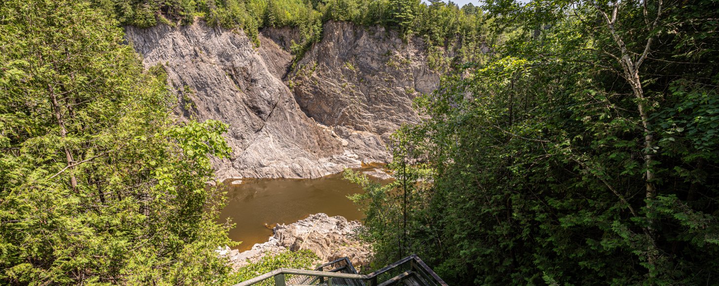 Sentiers p&eacute;destres de la gorge
