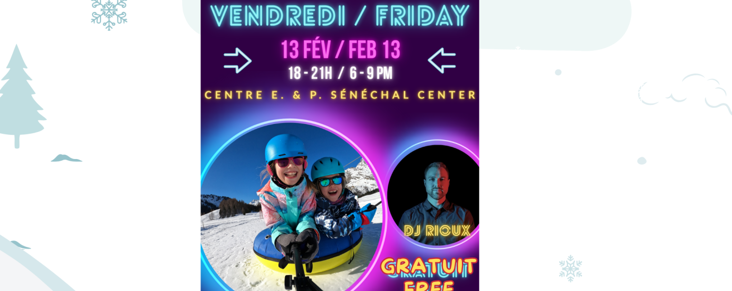 Frosty Weekend: Tubing & DJ Rioux