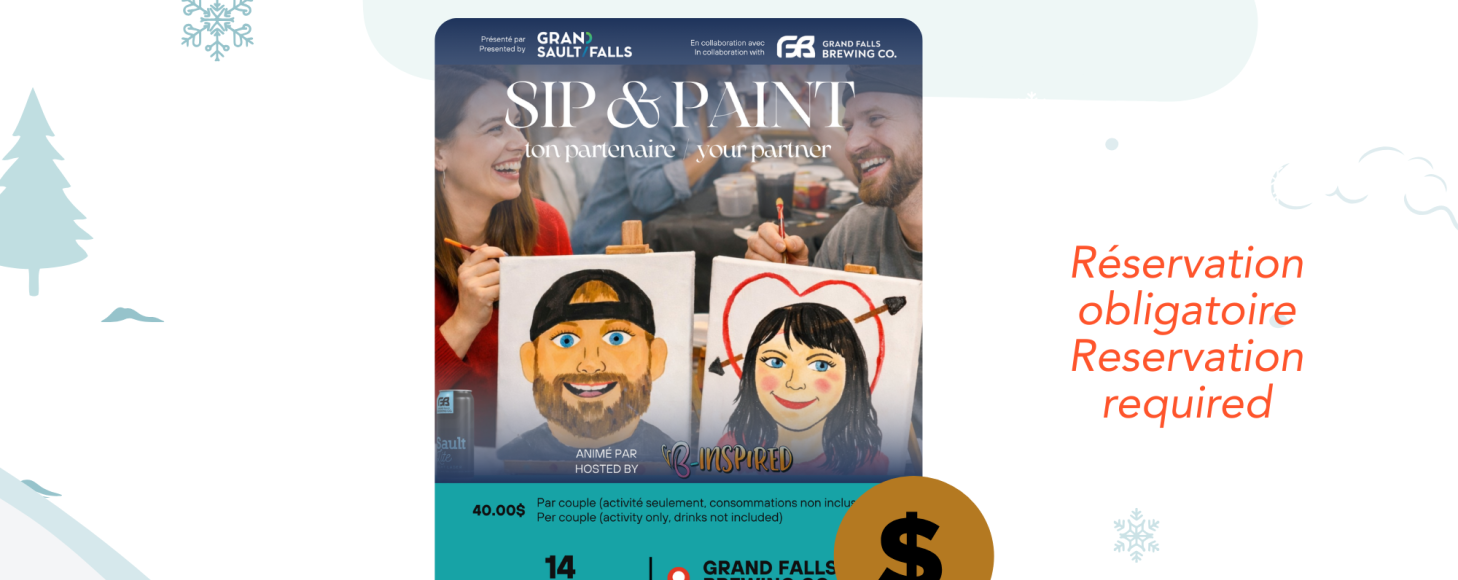 Frosty Weekend: Sip & Paint